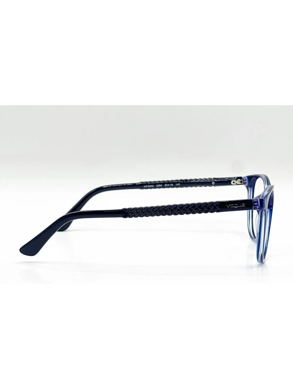 Vogue VO 5030 2384 Dark Blue/Violet Transparent Authentic Eyeglass Frames 53-16